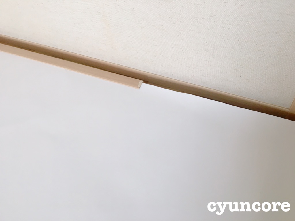 天袋と戸襖をマットな質感に 壁紙張り替えました Cyuncore