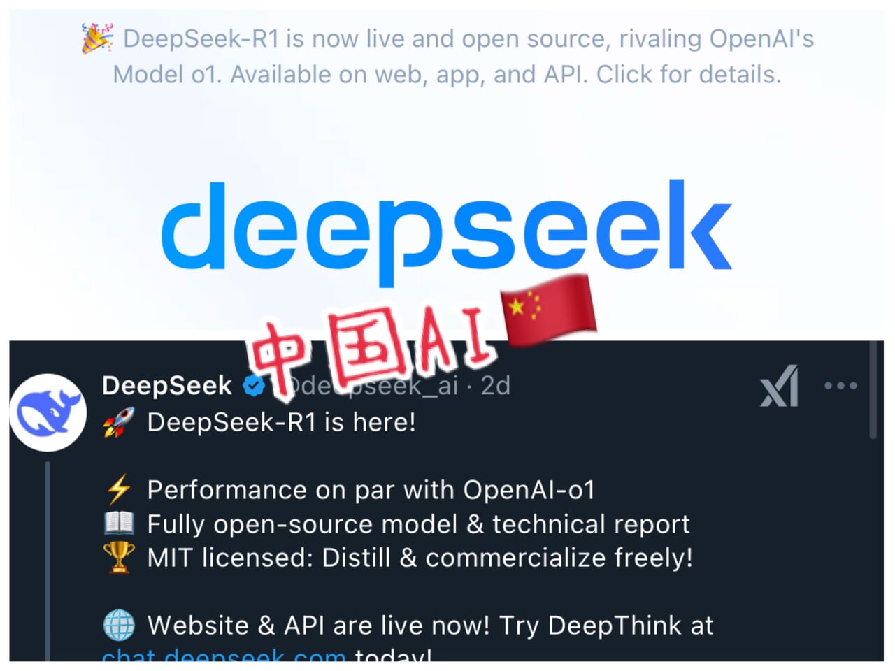 【DeepSeek】OpenAIの対抗馬？彗星の如く登場した中国AI『DeepSeek』とは？【久賀原鷹彦】