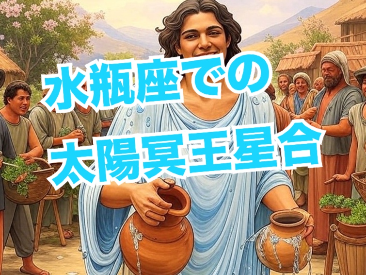 【太陽冥王星合（水瓶座1度）】がもたらす社会変化とすでに起きているその実例を挙げるよ【久賀原鷹彦】